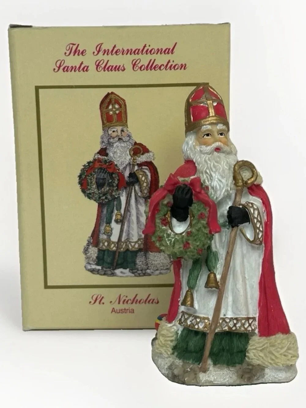 13 Vintage Collectible - The International Santa Claus Collection Figurines